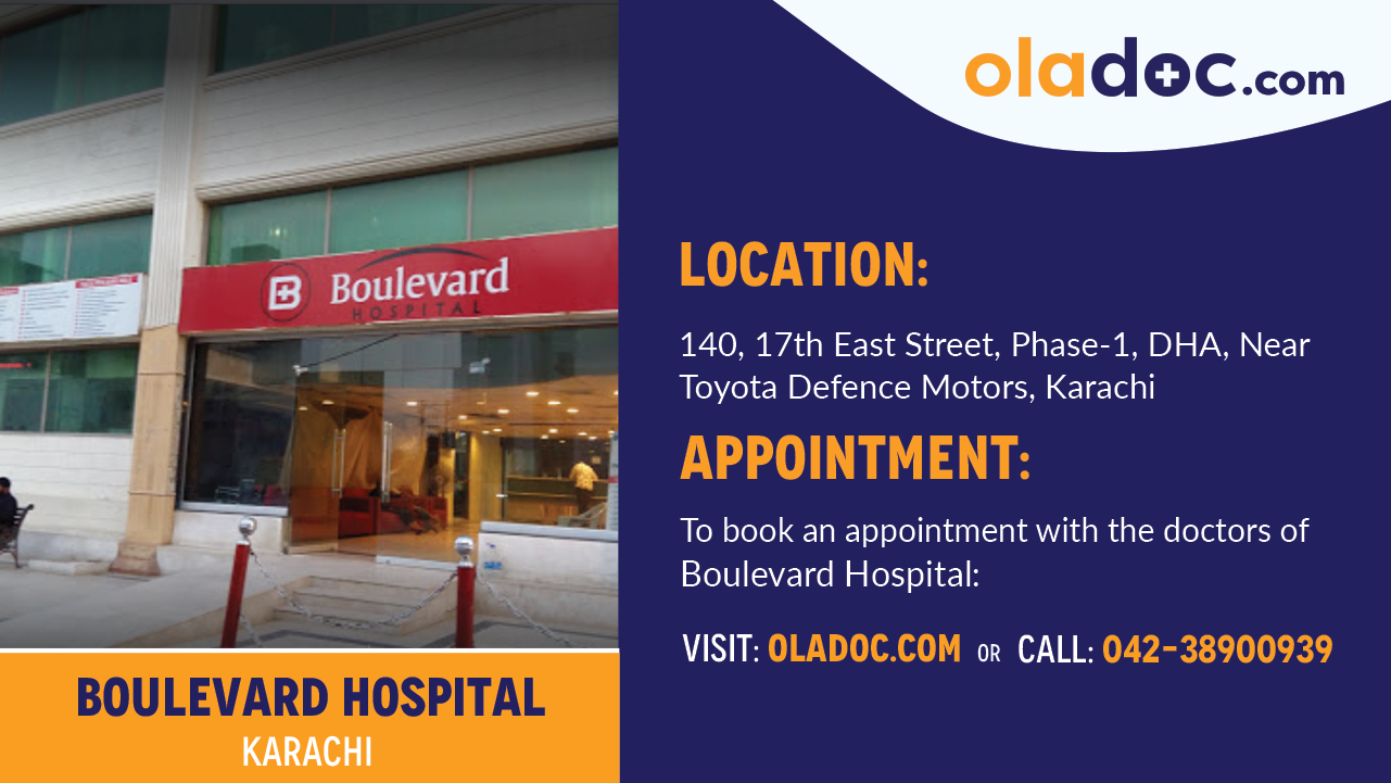 Location Of Boulevard Hospital Karachi